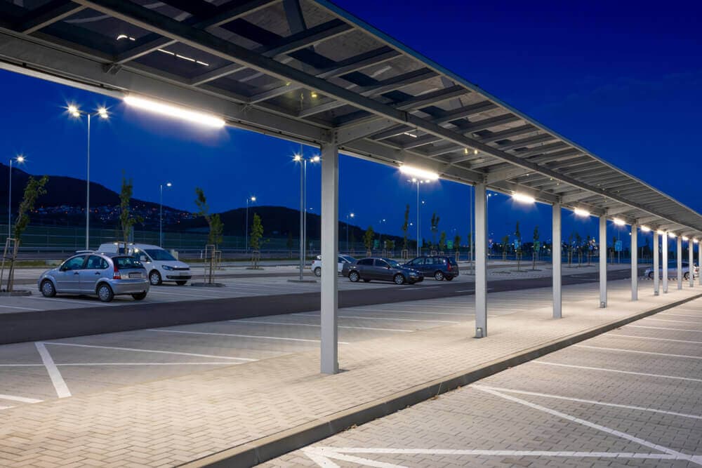 Waterproofing for Parking Lighting